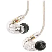 Shure SE215-CL Sound Isolating Earphones Single Dynamic MicroDriver - Clear [SE215-CL]