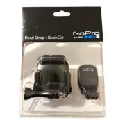 GoPro ACHOM-001 Head Strap + Quick Clip Adjustable Genuine Original Sealed New