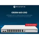 【MIKROTIK台灣代理】公司貨 CRS518-16XS-2XQ-RM 100G網管型交換器