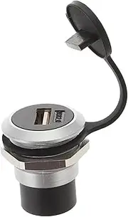 LALAFINA USB Connector Female to Female USB Coupler Flush Mount Design Compatible with Various Devices for Industrial Use Durable and Reliable Performance
