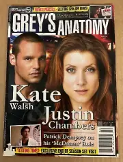 OFFICIAL GREY’S ANATOMY MAGAZINE #4 (2007) Titan; Dempsey, Walsh, Chambers; New