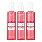 3x L'Oreal Paris Revitalift Resurfacing Serum in Cleanser 150ml
