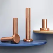 Red Copper Flat Head Solid Rivets 1.5mm 2mm 2.5mm 3mm 4mm 5mm 6mm 8mm Metric