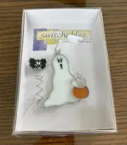 Switchables Stained Glass Night Light Cover Ornament Sun Catcher Ghost Rare! New