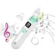 Baby Nasal Aspirator Electric Nose Cleaner Nose Aspirator for Toddler Waterproof