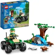 [LEGO] City ATV and Otter Habitat 60394 Building Toy Set for Kids, Boys, and Girls Ages 5+ (90 Pieces)