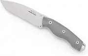 Hydra WHITE NOISE survival knife with 130mm blade Böhler K110 (D2), grey G10 handle, includes kydex sheath