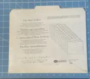 New Factory Sealed In Package '2004' Creative Memories File Mate Folders