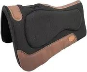 Klassy Cowgirl Black Felt Saddle Pad w/Neoprene Center