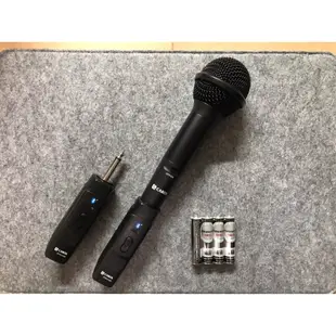 【CAROL】藍牙無線手握式動圈麥克風BTM-210D(含收發器/附皮套/附電池/超輕巧)演講用/教學用/播放手機音樂