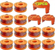 15 Pack Trimmer Spool Line For Worx,(wa0010)replacement Trimmer Spool Line For Worx,trimmer Line Ref