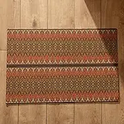 EHOMERY Floor Mat for Hiking, Ultra Light, Machine Washable Vintage Texture, Entrance Floor Mat Indoor, Long, 40 x 60 cm,