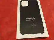 Apple iPhone 11 pro leather case black MWYE2ZM/A new
