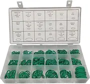 KieTeiiK Sealing Ring, Pack of 270 Rubber Rings Assortment Set Gaskets Sealing Rings 18 Size Washers Gaskets for Plumbing Auto