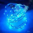 2M 5M 10M LED Battery Micro Rice Wire Copper Fairy String Lights Party Decor LS