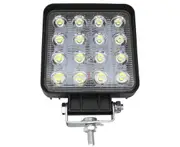 Elinz 48W LED Work Light Square 60 Degrees Flood Lamp Fog IP67 Offroad Tractor Jeep 12V 24V