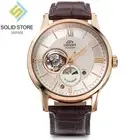 ORIENT CLASSIC SUN＆MOON RN-AS0002S Mechanical Automatic Watch Brown Band 42mm