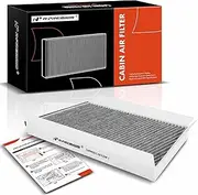 A-Premium Cabin Air Filter with Activated Carbon Compatible with Mercedes-Benz C230 2002-2008, C240, C280, C32 AMG, C320, C350, C55 AMG, CLK320, CLK350, CLK500, CLK55 AMG, CLK550, CLK63 AMG