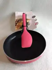 NEW Core Kitchen Red 5.5" Non-Stick Mini Frying Pan Set Skillet Camping Single