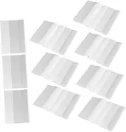 MINAOLULUS 10 Pack A5 Size Book Covers Plastic Book Covers Easy Install for Notebook Planner Protection
