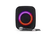 Sprout Soundloop Party Speaker - 60W RMS, LED Light Effects, Microphone & Guitar Inputs - Black - (AU Version) - Pristine - Refurbished