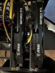 Cryptocurrency Mining Rig-4x Mid to Low Power