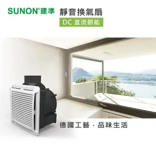 【SUNON建準】超節能DC直流靜音換氣扇BVT21A004(換氣扇)