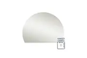 Thermogroup Ablaze Hamilton Mirror D Shape (Hangers) 1500x1100mm HD1511HN