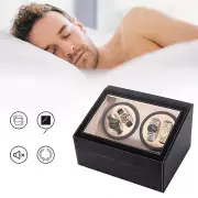 Luxurious! 4+6 Automatic Rotation Leather Watch Winder Storage Display Case BOX