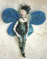 Cloth Art Doll Pattern (OOP) “Raine” by Sylvia Schorr