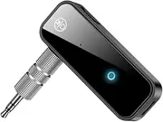 1Set Audio Adapter for Computer Vehicle Mounted Adapter Wireless Transmission Device for Easy Connection and Operation Black
