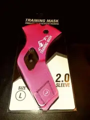 Brand New L Pink Elevation Training Mask 2.0 - Sleeve Only - w/tags.
