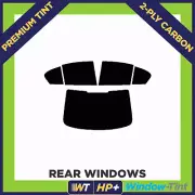 For BMW 5 Series 4-door (G30) 17+ Carbon Pre Cut Window Tint 35% Light 2-ply
