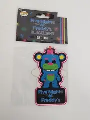 Five Night Freddys Gift Tags Foxy Funko Pop Bear