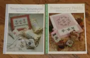 Set of 2 Silver Threads Pattern Leaflets - Strawberry Fields & Things Once Remem