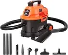 Armor All AA255W Wet/Dry Utility Vac 2.5 Gallon, 2.5-Gallon, Orange/Black