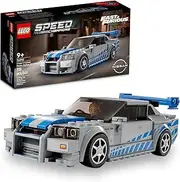 LEGO Speed Champions 2 Fast 2 Furious Nissan Skyline GT-R (R34) 76917 Building Toy Set for Kids, Boys, and Girls Ages 9+ (319 Pieces)