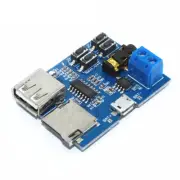 5V 3W MP3 Audio Decoder Power Amplifier Board Micro USB TF Card KQB;;b