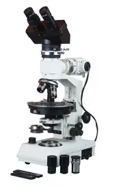 Polarizing Geology Ore Light Microscope w Epi Illumination - Bertrand - Retarder