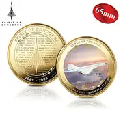 Spirit of Concorde 20th Anniversary 65mm Proof