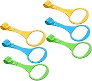 ERINGOGO 6pcs Crib Sling Backpack Walkers Walking Slippers Monitor Jumper Shoes Play Mat Pen Fidget Keepsake Gym Plastic