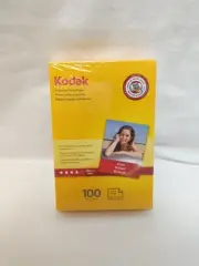 Kodak Premium Photo Paper 100 Sheets 4x6 Gloss Finish Ink Jet Printers Brand New