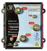Sterling Power USA - Alternator 0.0V Drop Splitting System 1 in 2 Out 240A 24V