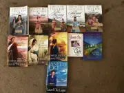 Janette Oke Mixed Book Lot Davis Bunn Nana's Gift Hidden Flame