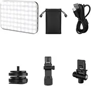 1Set Video Conference Laptop 60 LED Fill Light Pocket Photography Cell Phone Live Light Mini Portable Photography Fill Light ABS