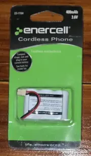 Enercell Cordless Phone Battery 400mAh 3.6v VTech Radio Shack 43-324 NEW 2301194