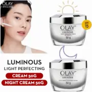 Olay Luminous Light Perfecting Set Day Cream SPF15 + Night Cream 50 grams