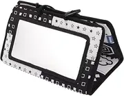 BESPORTBLE Sensory Multi Use High Contrast Plaything with Cognitive Mirror for Newborns for Backseat Activities and Parent Interaction