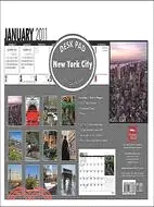 在飛比找三民網路書店優惠-New York City 2011 Desk Pad