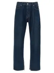 [Off-White] Off-White-Arr Zip Skate Jeans Blu-Uomo 31 Blue
